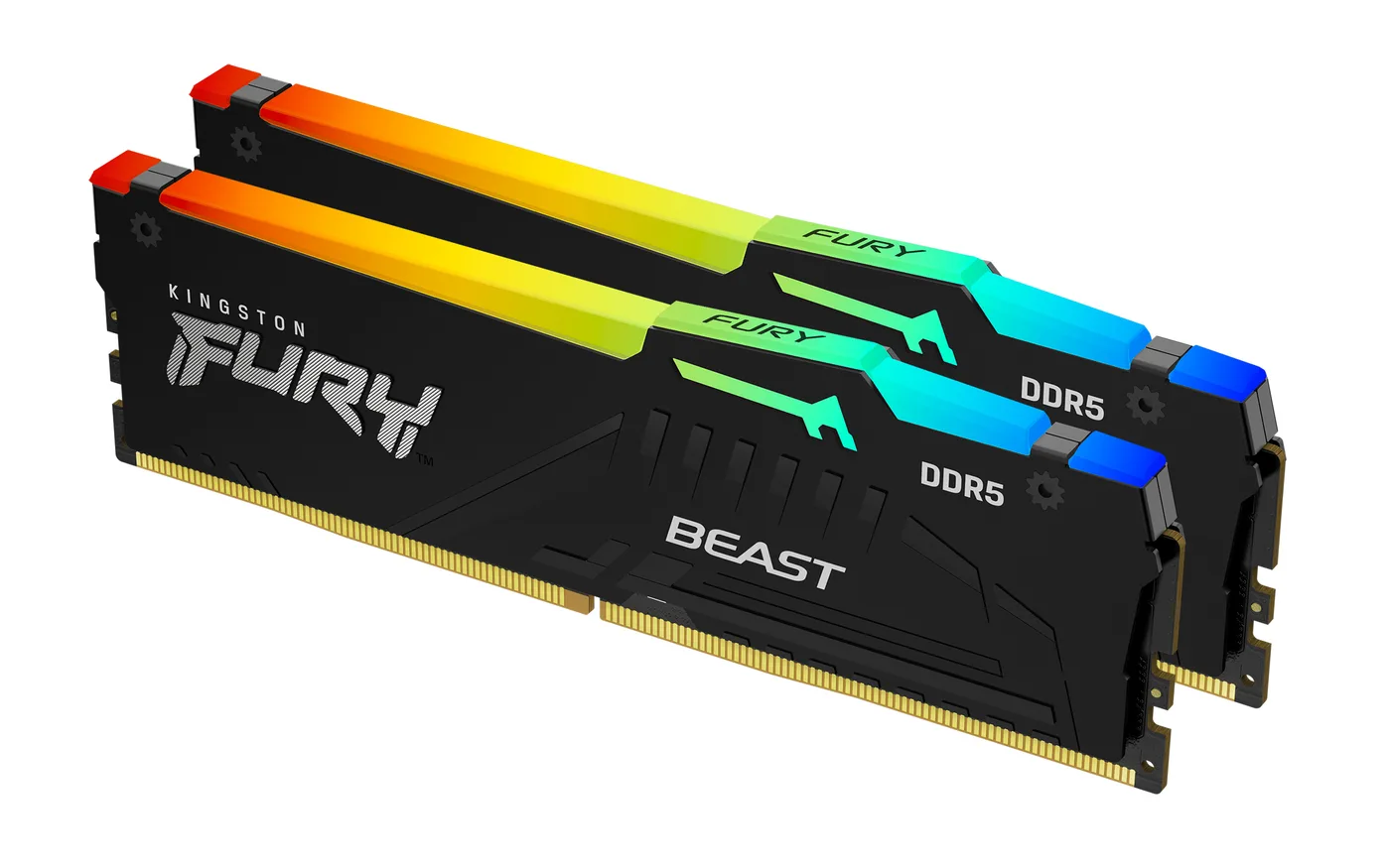 Kingston 32GB DDR5 6000MT/S CL30 DIMM/KIT OF 2 FURY BEAST RGB EXPO — pamięć RAM