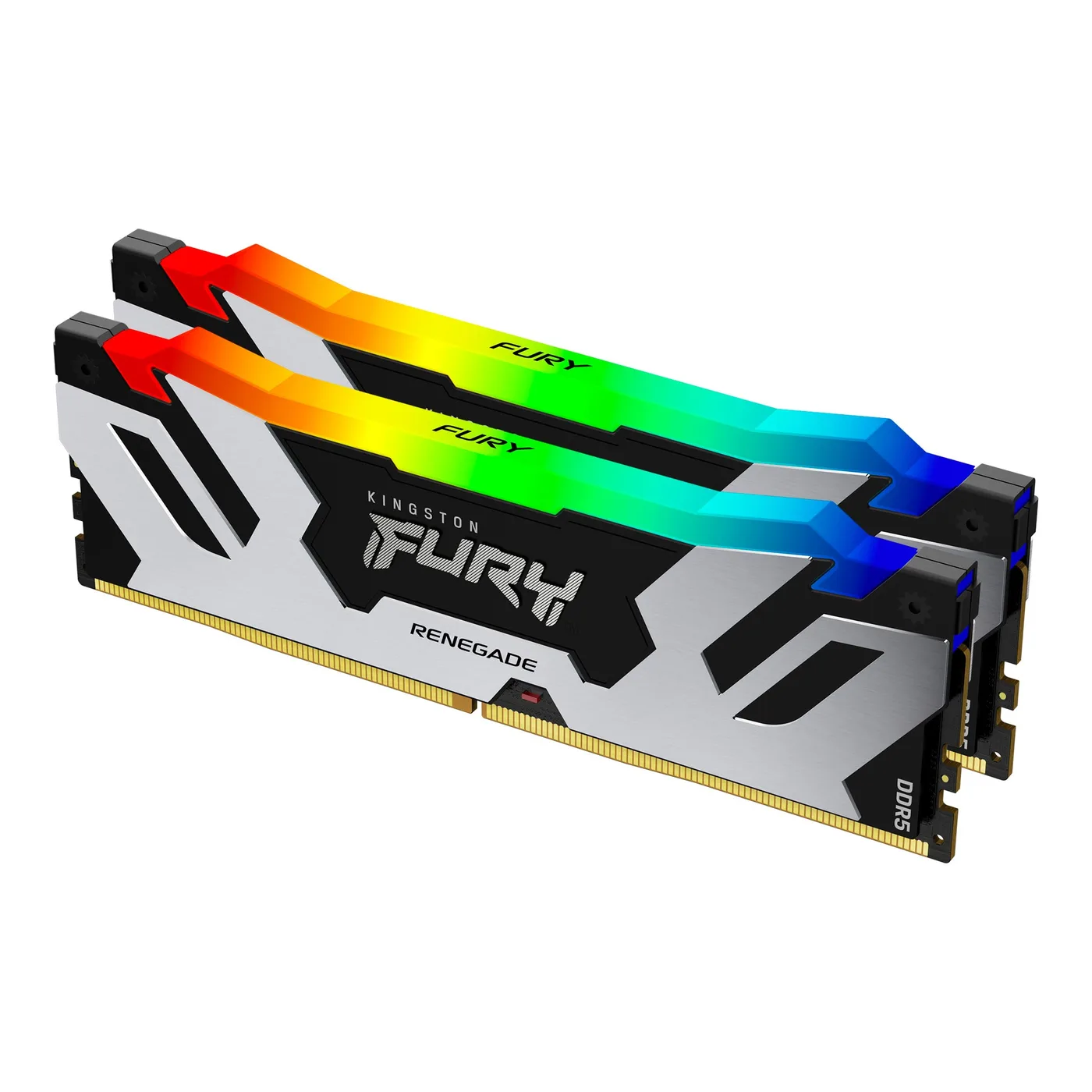 Kingston 96GB DDR5-6000MT/S CL32 DIMM/KIT OF 2 RENEGADE RGB SILVER XMP — pamięć RAM
