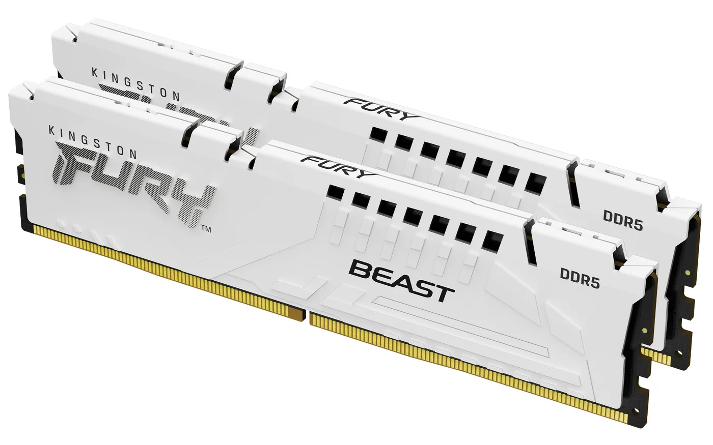 Kingston 32GB DDR5-6000MT/S CL36 DIMM/(KIT OF 2) FURY BEAST WHITE EXPO — pamięć RAM