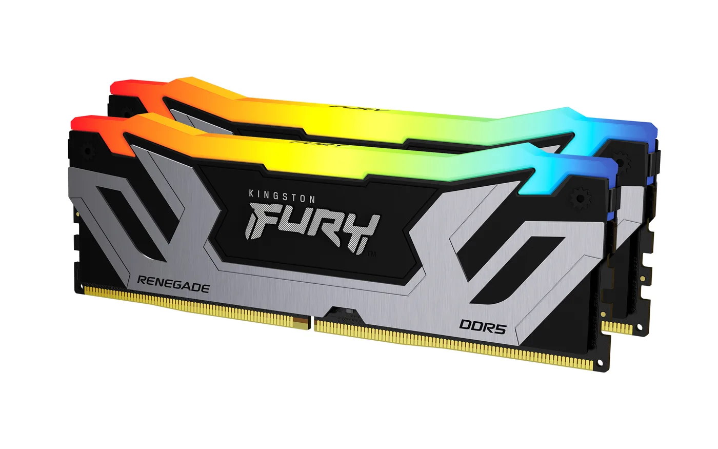 Kingston 48GB DDR5-8400MT/S CL40 CUDIMM/KIT OF 2 RENEGADE RGB SILVER XMP — pamięć RAM