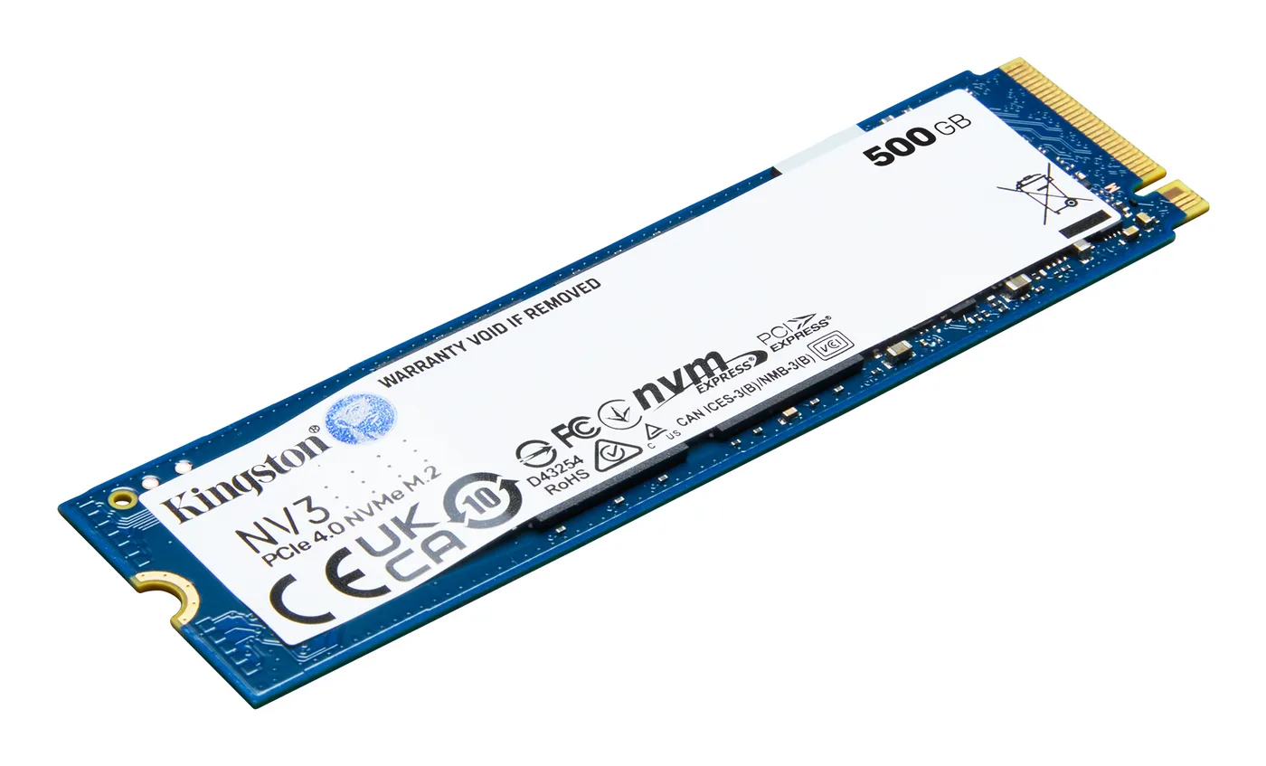 Kingston 500G NV3 M.2 2280 NVME SSD/PCIE 4.0 NVME SSD — dysk SSD