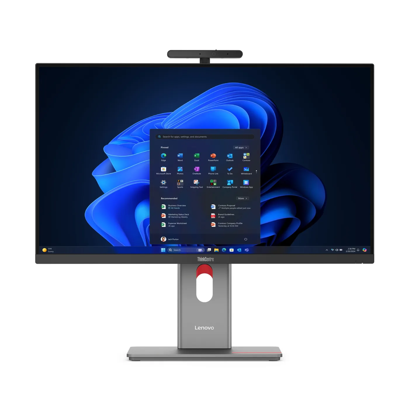 Lenovo ThinkCentre M90a Pro G6 AiO 27 QHD Ultra 7 265 VP 32GB 1TB RTX 4050 6GB WiFi 6e BT Full Function W11P 3Y Onsite 1Y Premier