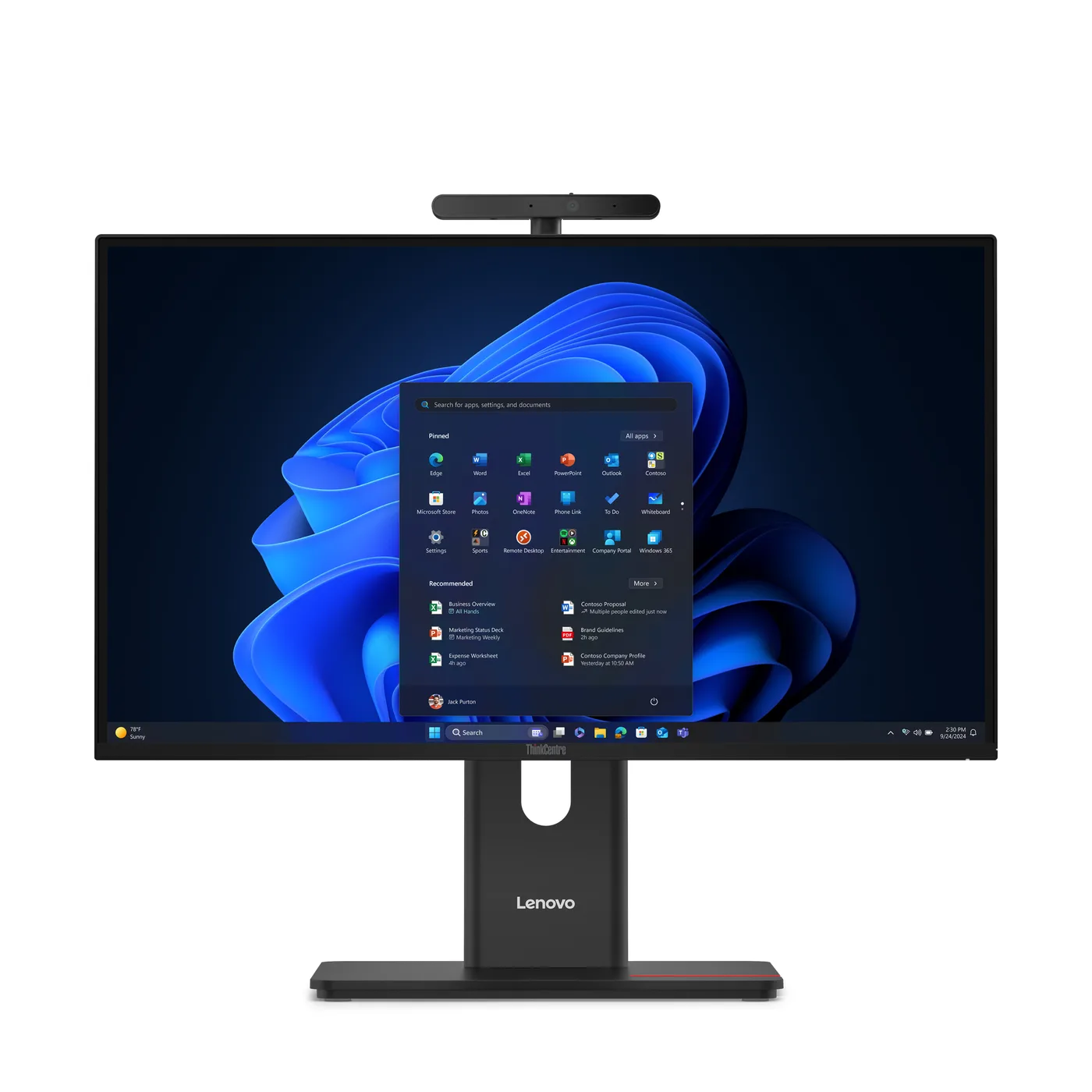 Lenovo ThinkCentre M90a G6 AIO 23,8 FHD Ultra 5 235 16GB 1TB WiFi W11P 3Y Onsite 1Y Premier — komputer stacjonarny