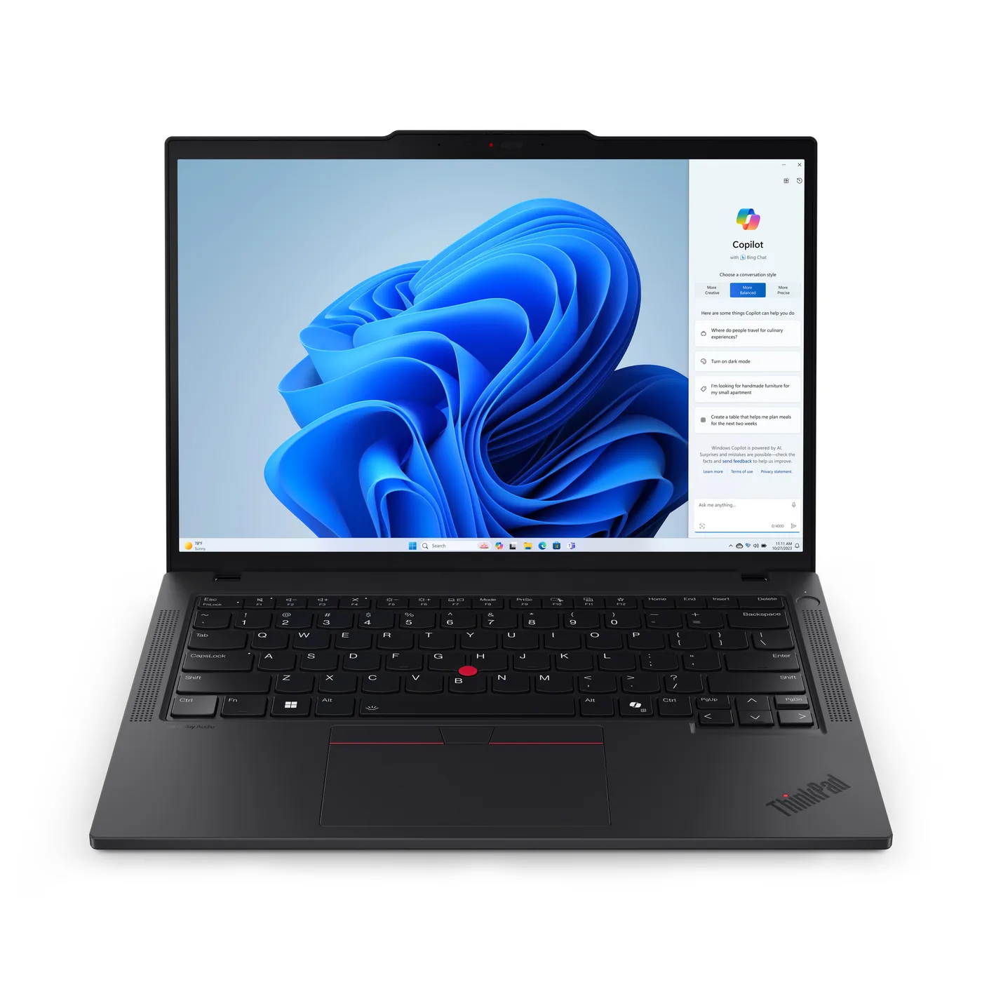 Lenovo Notebook ThinkPad T14 G5 14 WUXGA AG 400N Ryzen 7 PRO 8840U 16GB 512GB FPR BCKLT W11P 3Y Premier Support — laptop