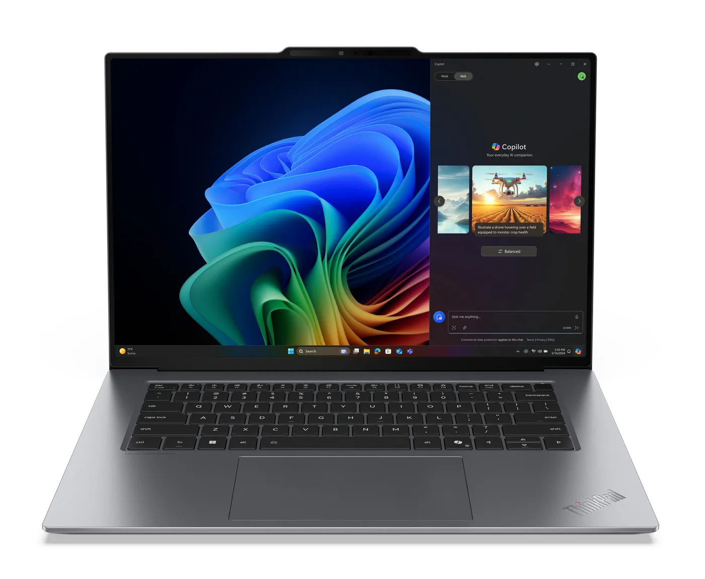 Lenovo Notebook ThinkPad X9-15 G1 15,3 2,8K OLED 500N Ultra5 228V 32GB 512GB FPR BCKLT W11P 3YR Premier Support — laptop