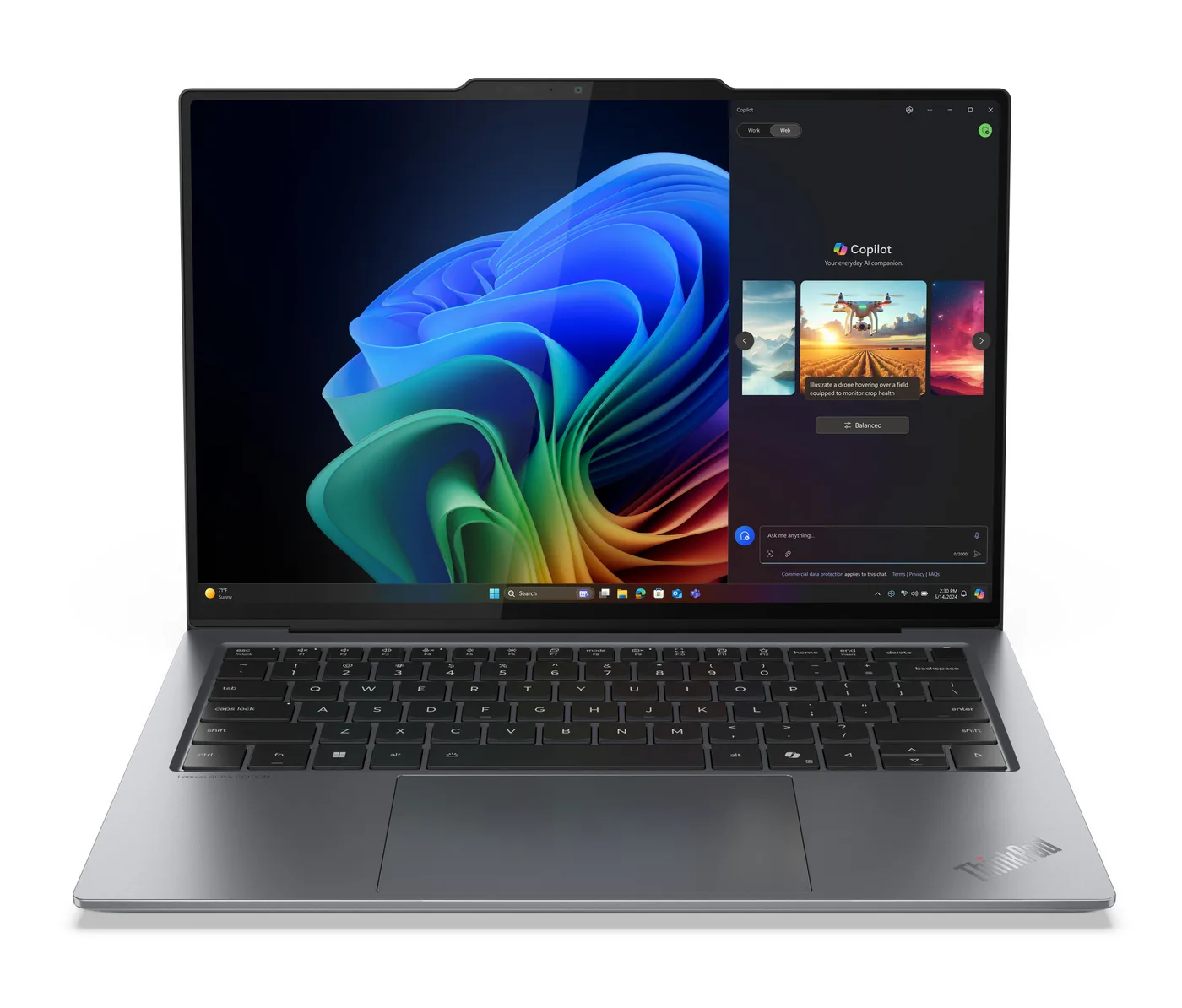 Lenovo Notebook ThinkPad X9-14 G1 14 2,8K OLED 500N MT CORE U7 258V 32GB 1TB FPR BCKLT W11P 3Y Premier Support — laptop