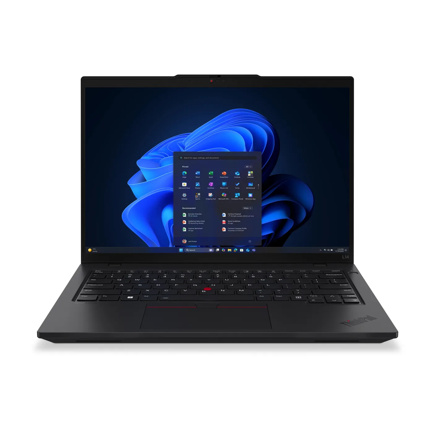 Lenovo Notebook ThinkPad L14 G6 14 WUXGA AG 400N Ultra 7 255U 16GB 512GB FPR BCKLT SC W11P 3Y Onsite 1Y Premier Support — laptop