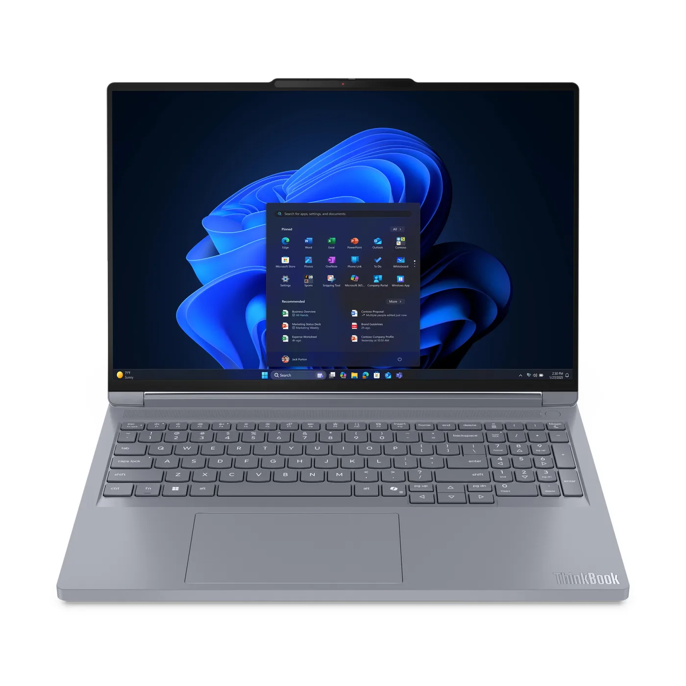 Lenovo Notebook ThinkBook 16p G6 16 WQXGA IPS 500N AG 240Hz Ryzen 9 8940HX 32GB 1TB RTX 5060 8GB 85Wh WiFi 7 W11P ALU 3Y OS — laptop