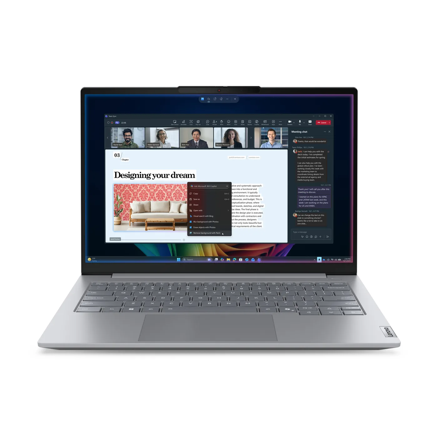 Lenovo Notebook ThinkBook 14 G9 14 WUXGA AG 400N Ultra 5 325 16GB 512GB FPR BCKLT W11P 3Y Onsite — laptop