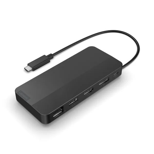 Lenovo Accessories Stacja dokująca mobilna USB-C Dual Display Travel Dock with 100W Adapter_EU — stacja dokująca
