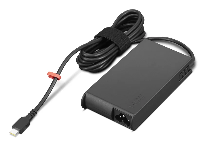 Lenovo ThinkPad Mobile Workstation 140W USB-C GaN Slim AC Adapter -EU — bateria lub zasilacz do laptopa