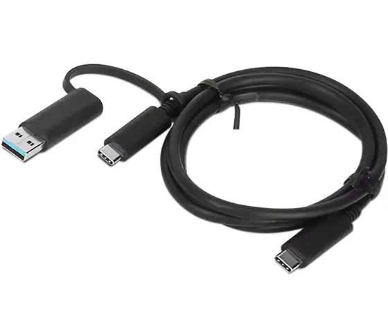 Lenovo Accessories Hybrid USB-C with USB-A Cable — kabel USB