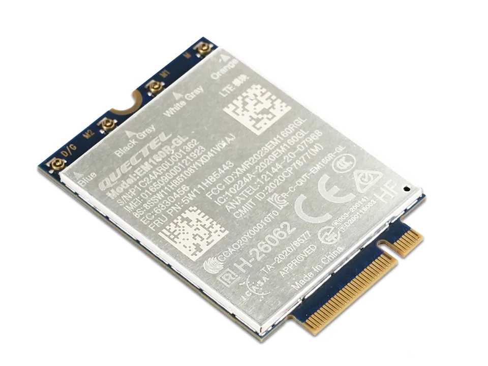 Lenovo ThinkPad Quectel EM160R-GL 4G LTE-A Cat 16 M.2 WWAN Module for P14s Gen5 AMD