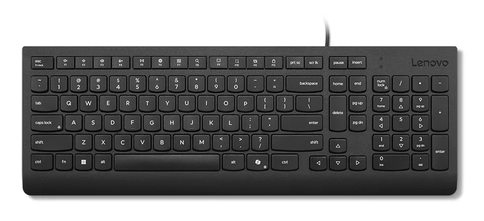 Lenovo Essential Wired Keyboard AI U.S. English with Euro symbol — klawiatura