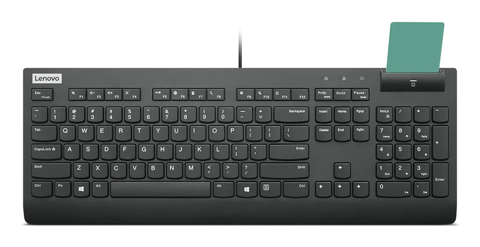 Lenovo Smartcard Wired Keyboard II AI - U.S. English — klawiatura
