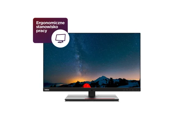 Lenovo Monitor ThinkVision P27u-20 27 IPS 4K AG 6ms 400cd 1000:1 60Hz Dock Speakers Tilt Swivel Lift Pivot — monitor LCD 27" 4K UHD