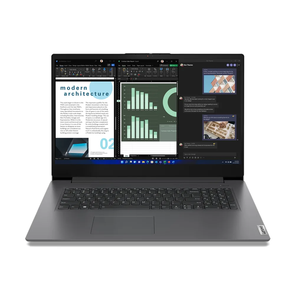 Lenovo Notebook V17 G4 17,3 FHD IPS AG 300N i5-13420H 16GB 512GB FPR W11P 3Y Onsite — laptop