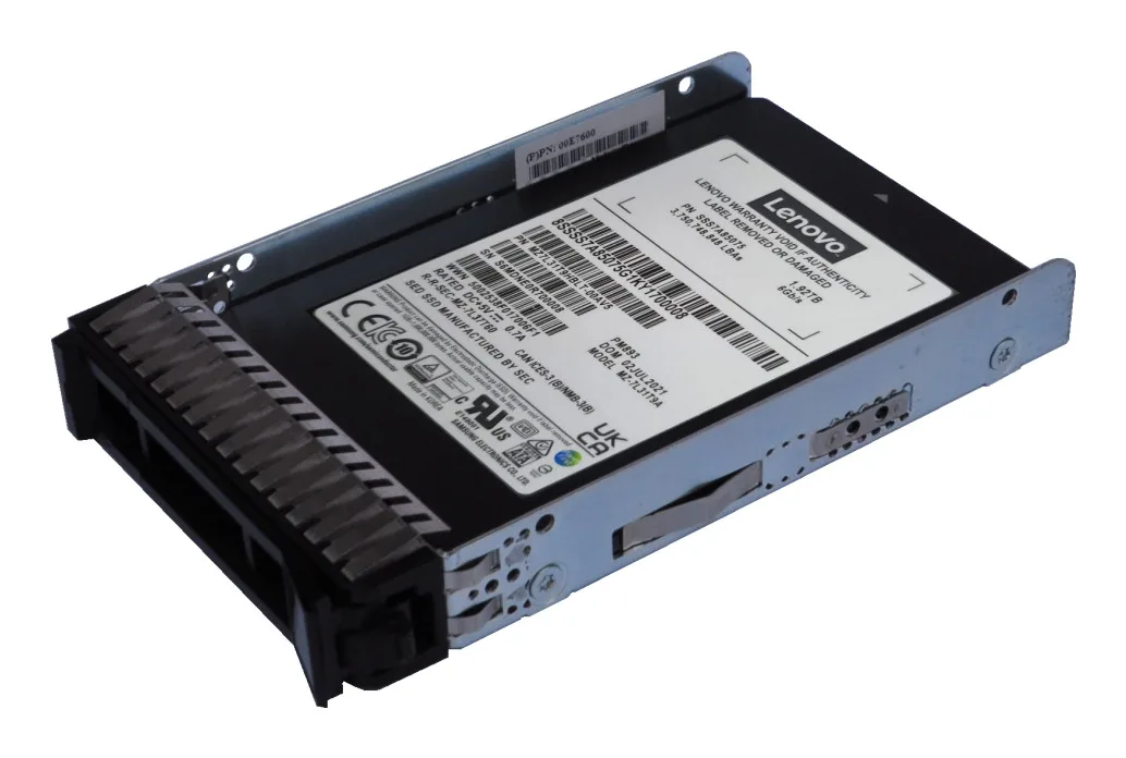 Lenovo Server ThinkSystem 2.5 Multi Vendor 960GB Read Intensive SATA 6Gb HS SSD v2 — dysk SSD