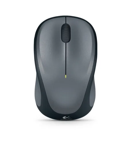 Logitech WIRELESS MOUSE M235/USB NANO CORDLESS DARK SILVER — mysz