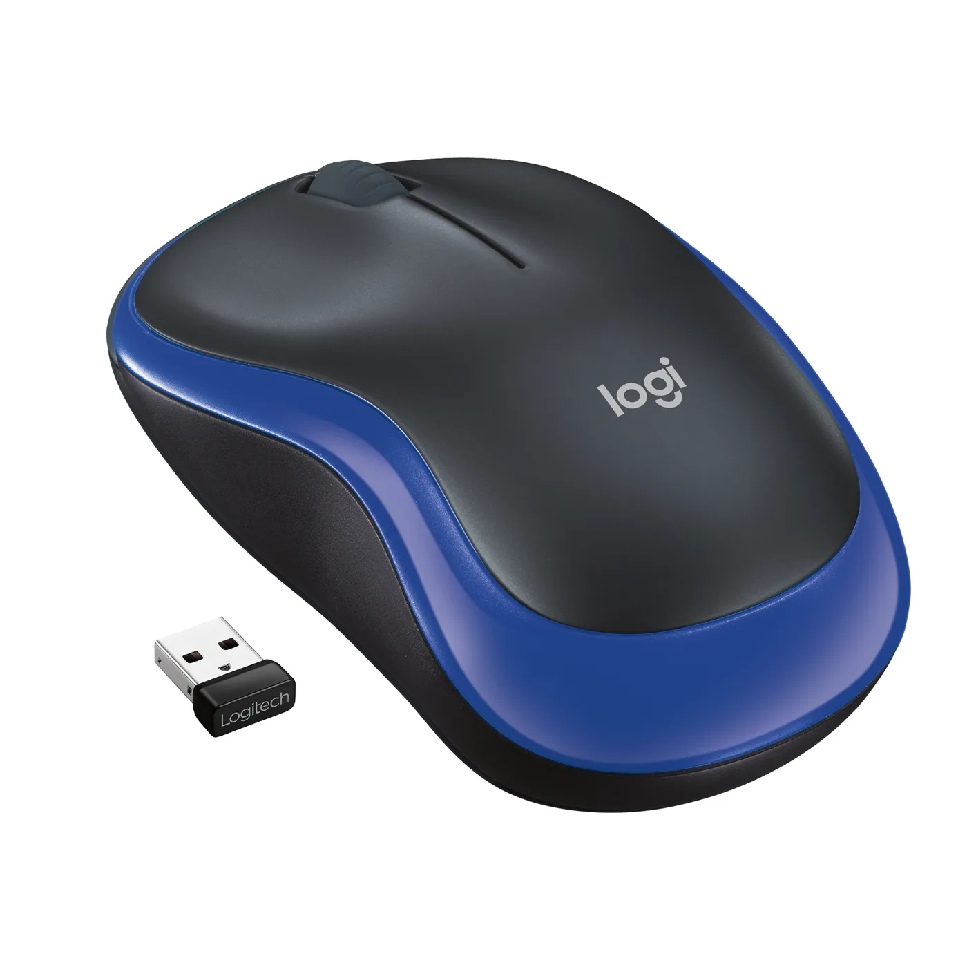 Logitech WIRELESS MOUSE M185 BLUE/.IN — mysz