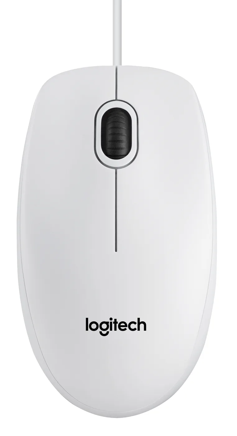 Logitech B100 OPTIC MOUSE F/BUSINESS WH/OEM — mysz