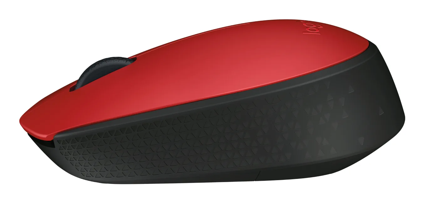 Logitech WIRELESS MOUSE M171 RED-K/.IN — mysz