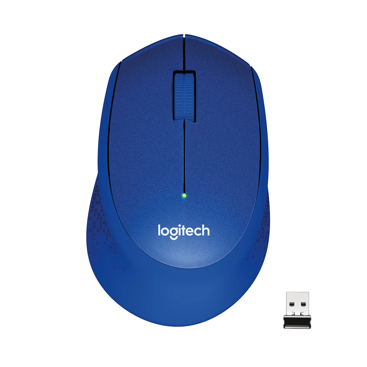Logitech M330 SILENT PLUS IN-HOUSE/EMS/EMEA BLUE RETAIL 2.4GHZ M-R0051 — mysz