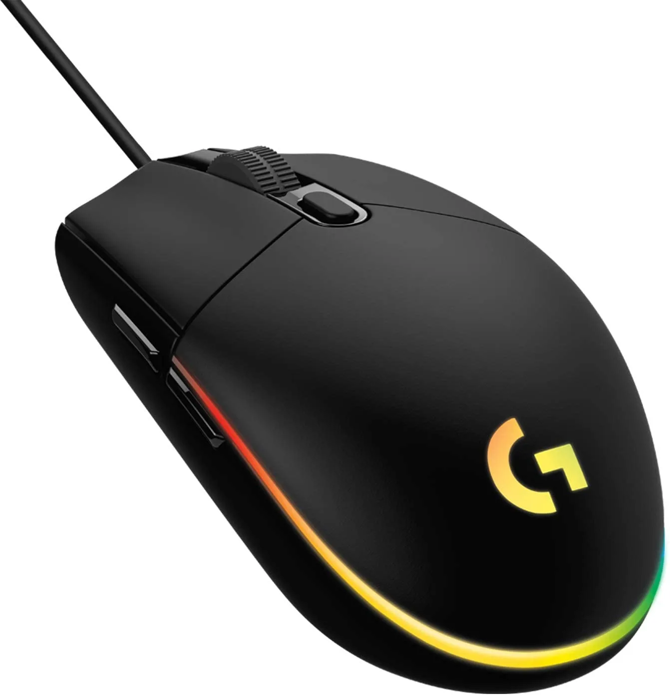 Logitech G203 LIGHTSYNC GAMING MOUSE/BLACK EMEA — mysz