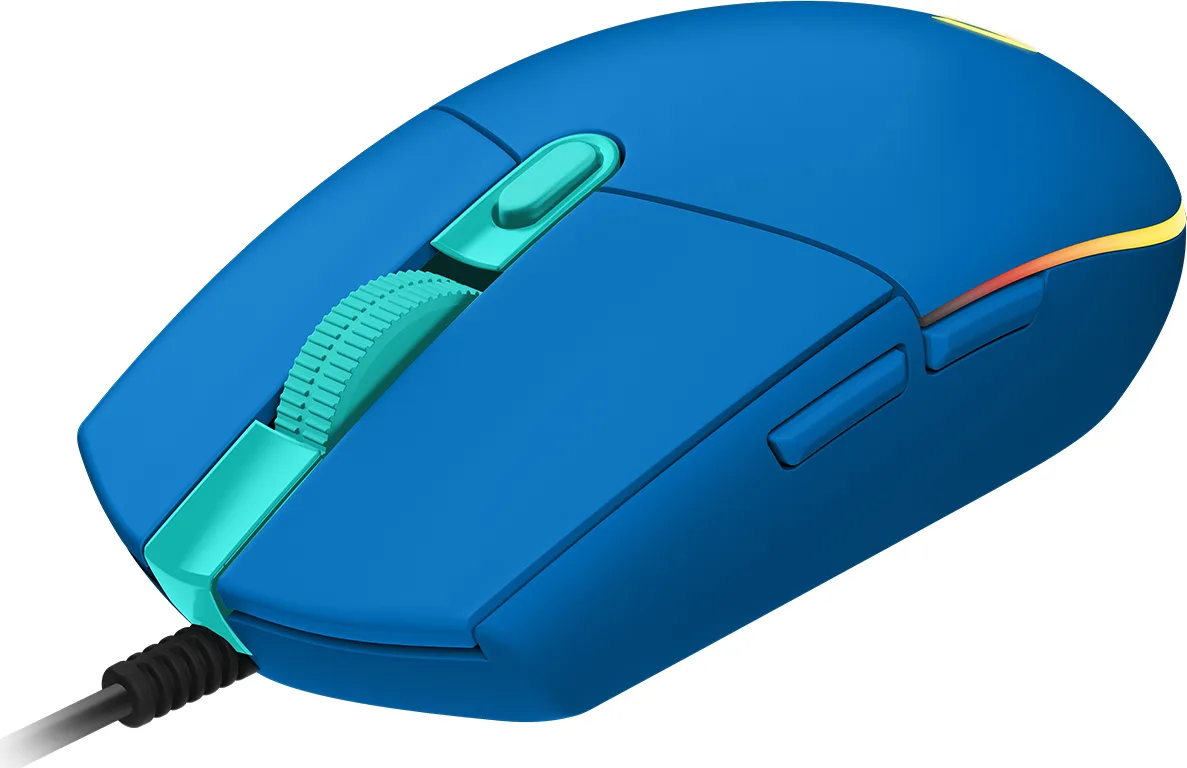 Logitech G102 LIGHTSYNC BLUE EER/IN — mysz