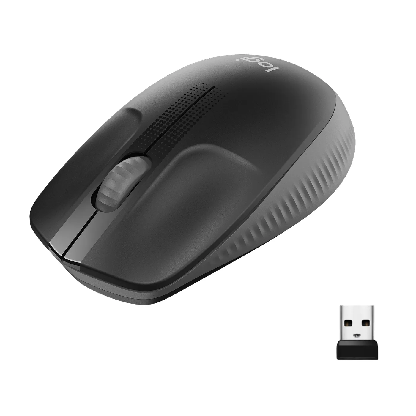 Logitech M190 FULL-SIZE WIRELESS MOUSE/CHARCOAL EMEA — mysz