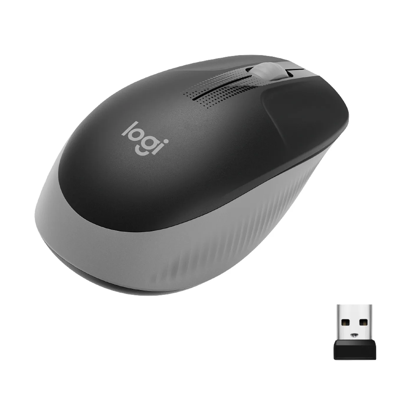 Logitech M190 FULL-SIZE WIRELESS MOUSE/MID GREY EMEA — mysz