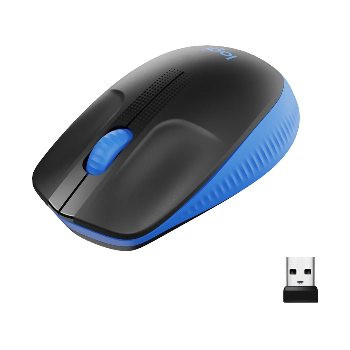 Logitech M190 FULL-SIZE WIRELESS MOUSE/BLUE EMEA — mysz