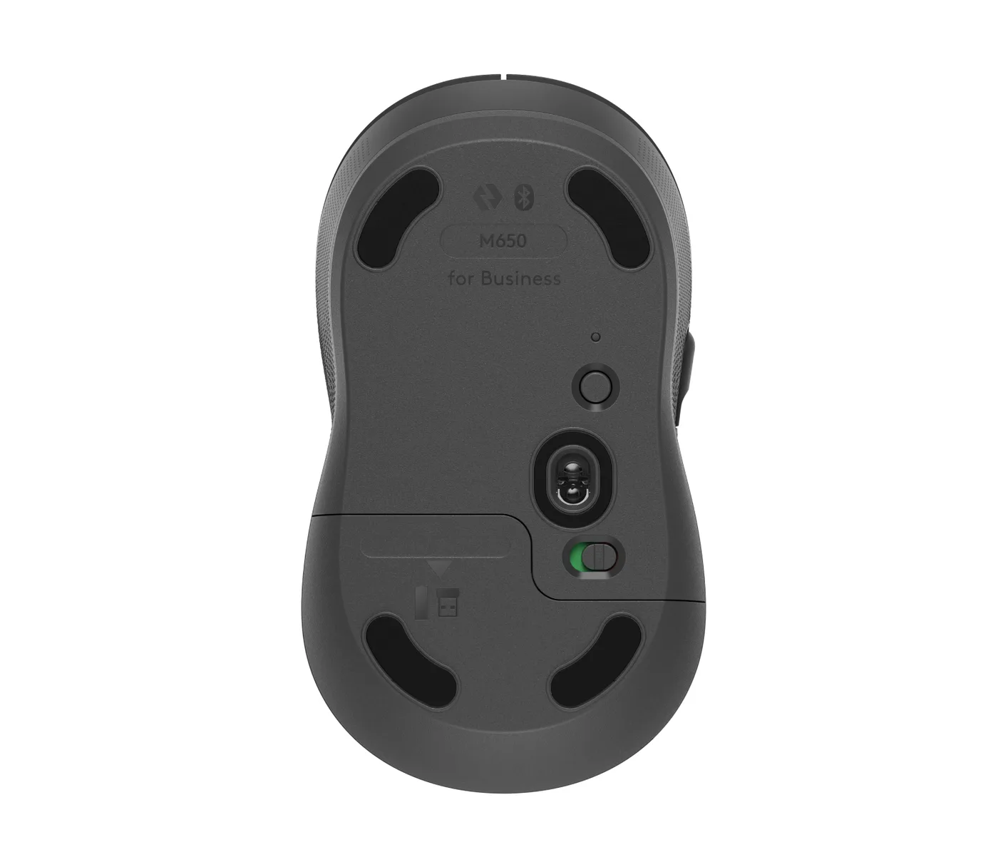 Logitech M650FOR BUSINESS- GRAPHITE/- RIGHT-HANDED - SIZE M — mysz