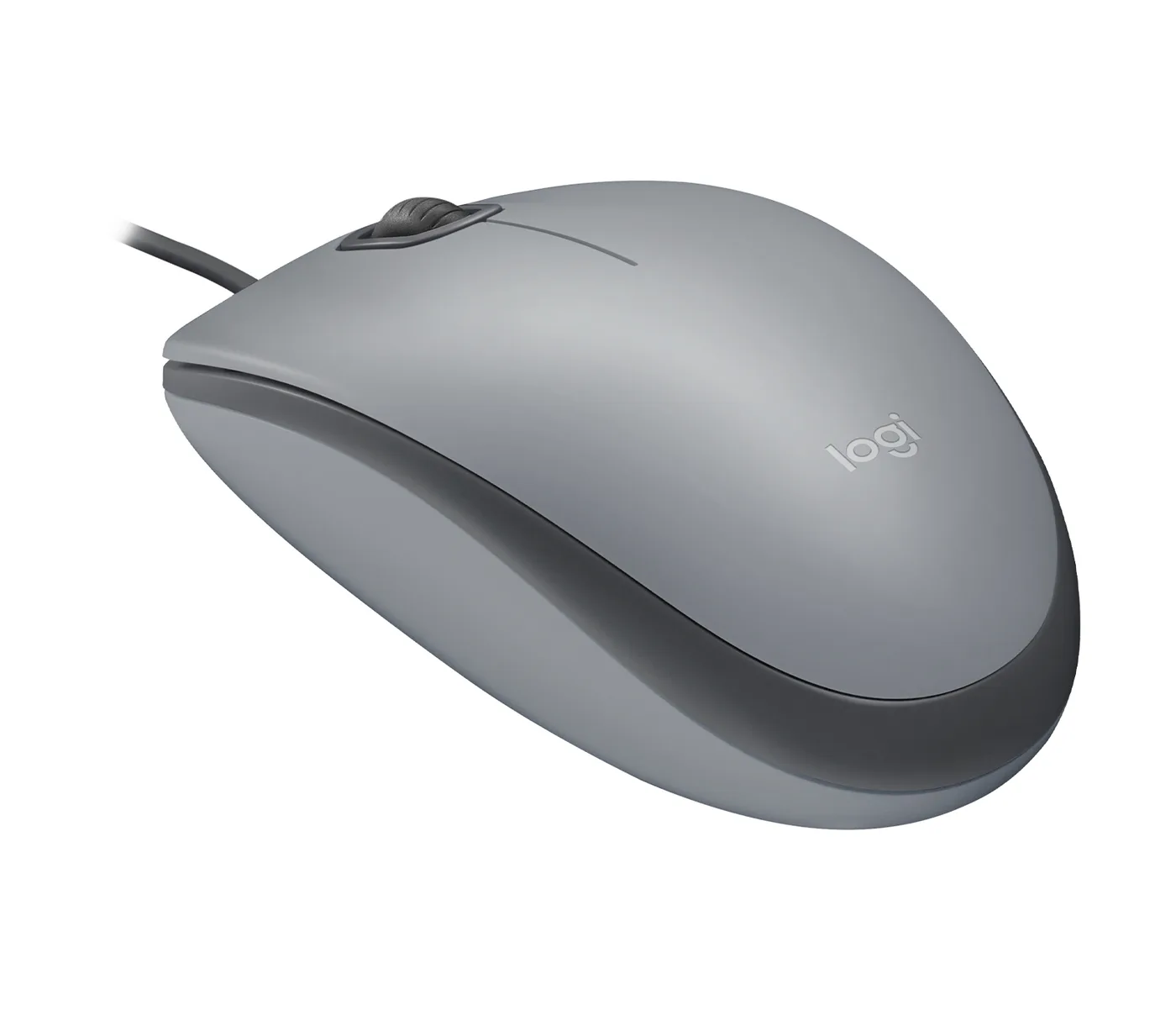 LOGITECH M110 SILENT - MID GRAY/- EMEA — mysz