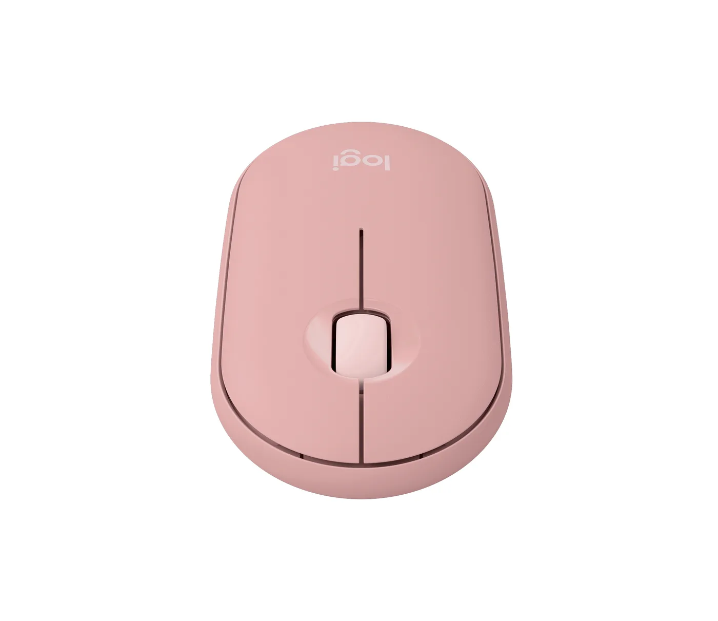 Logitech PEBBLE MOUSE 2 M350S TONAL ROSE/BT N/A EMEA-808 DONGLELESS — mysz