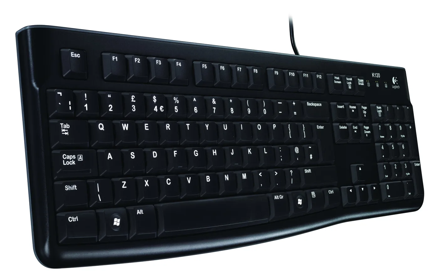 Logitech KEYBOARD K120 SWISS LAYOUT/CE — klawiatura