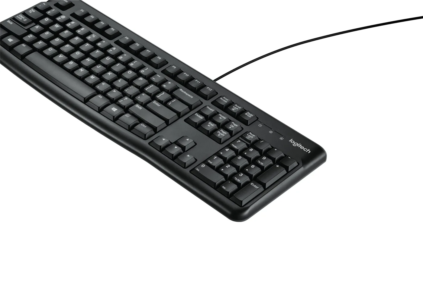 Logitech KEYBOARD K120 FOR BUSINESS/OEM USB BLACK SILENT US- LAYOUT — klawiatura