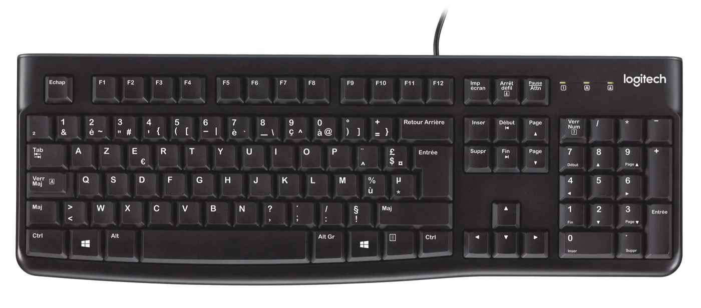 Logitech KEYBOARD K120 FOR BUSINESS BLK/FRA - USB - N/A - EMEA28-935 — klawiatura