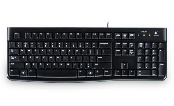 Logitech KEYBOARD K120 FOR BUSINESS/BLK - ITA - EMEA — mysz