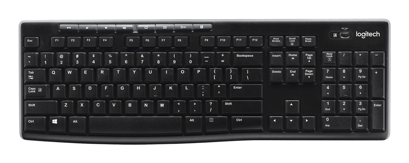 Logitech K270 WIRELESS KEYBOARD/CE — klawiatura