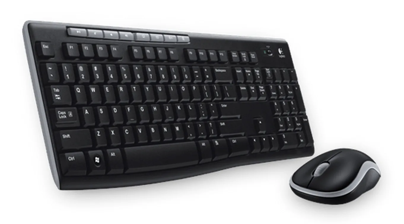 Logitech WRLS COMBO MK270 - N/A - ELL/2.4GHZ - N/A - MEDITER-412 — klawiatura