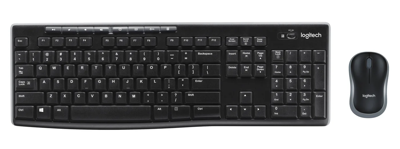 Logitech WIRELESS DESKTOP MK270/PAN NORDIC LAYOUT — klawiatura