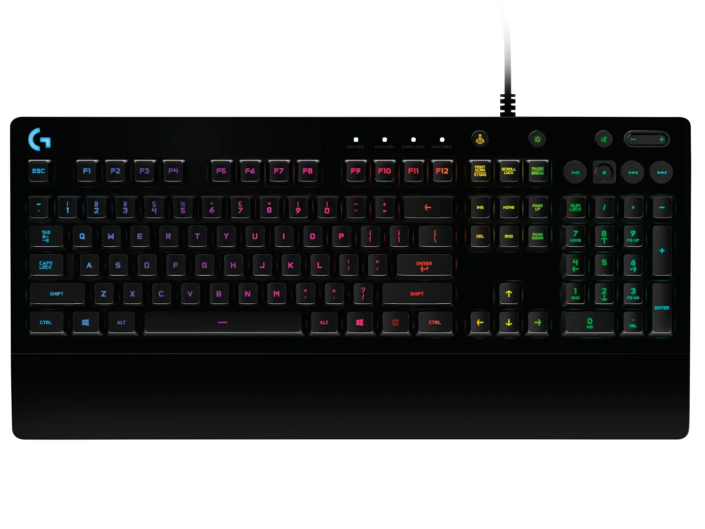 Logitech G213 PRODIGY GAMING KEYBOARD/IN-HOUSE/EMS CENTRAL RETAIL USB — klawiatura
