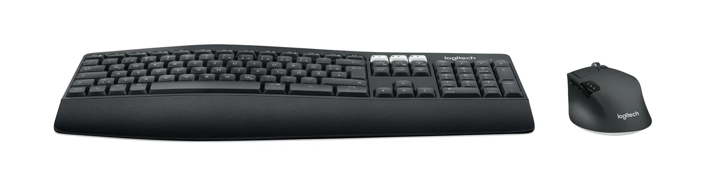Logitech MK850 PERFORMANCE WRLS COMBO/DEU - 2.4GHZ/BT - CENTRAL — klawiatura