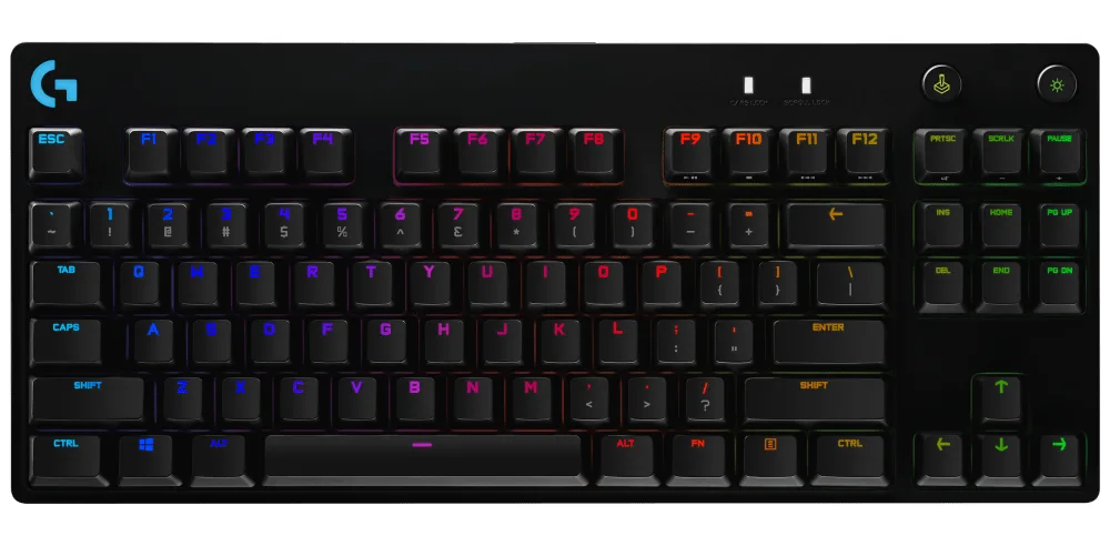 Logitech G PRO MECHANICAL GAMING KEYB./BLACK - UK - USB - N/A INTNL-973 — klawiatura