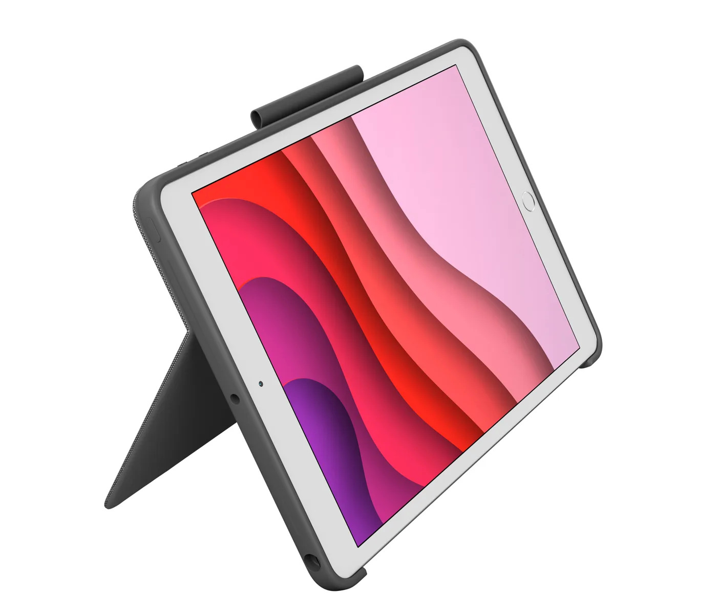 Logitech COMBO TOUCH F/ IPAD 7TH AND 8TH/GENERATION GRAPHITE - CH CENTRAL — klawiatura