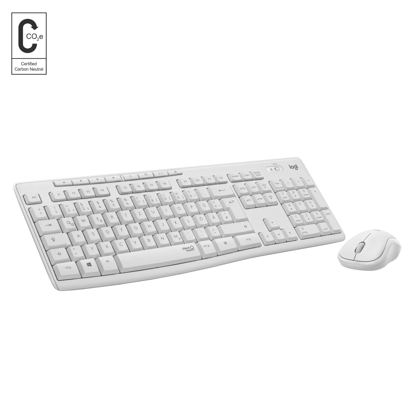 Logitech MK295 SILENT WIRELESS COMBO/OFF WHITE - US INTL - INTNL — klawiatura