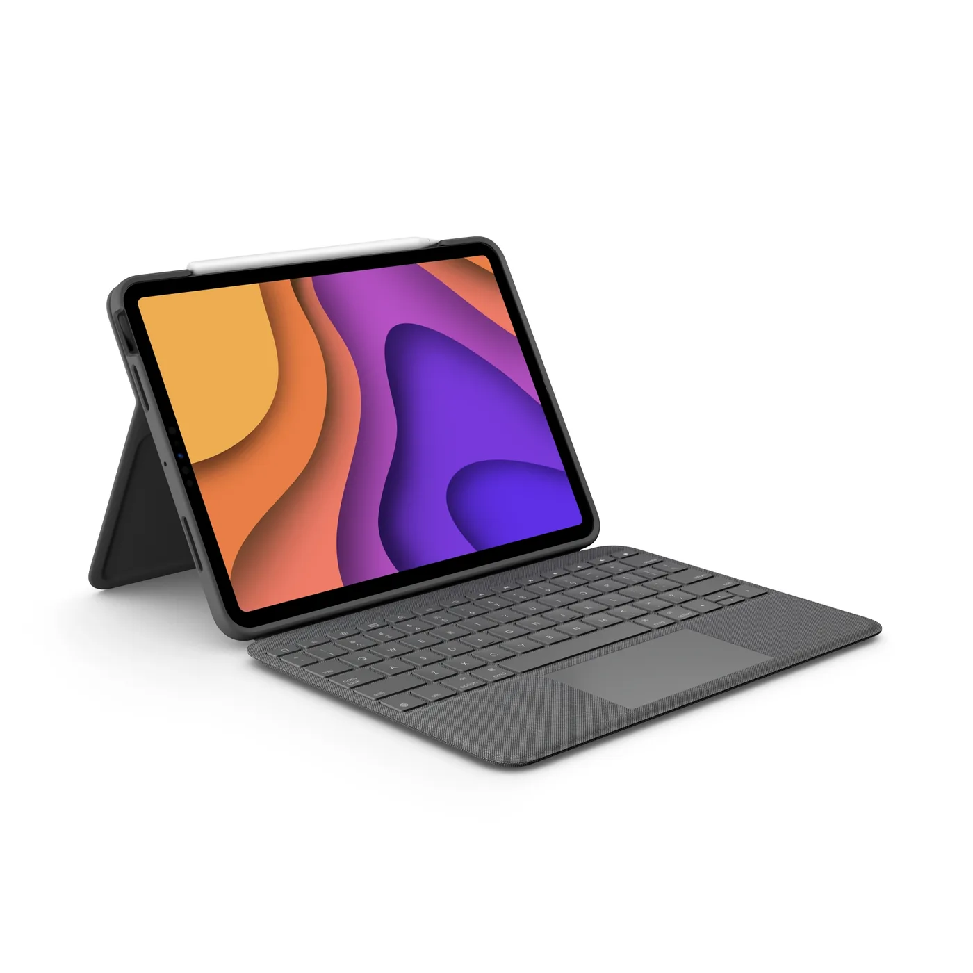 Logitech FOLIO TOUCH IPAD AIR 4TH GEN/OXFORD GREY FRA CENTRAL — klawiatura