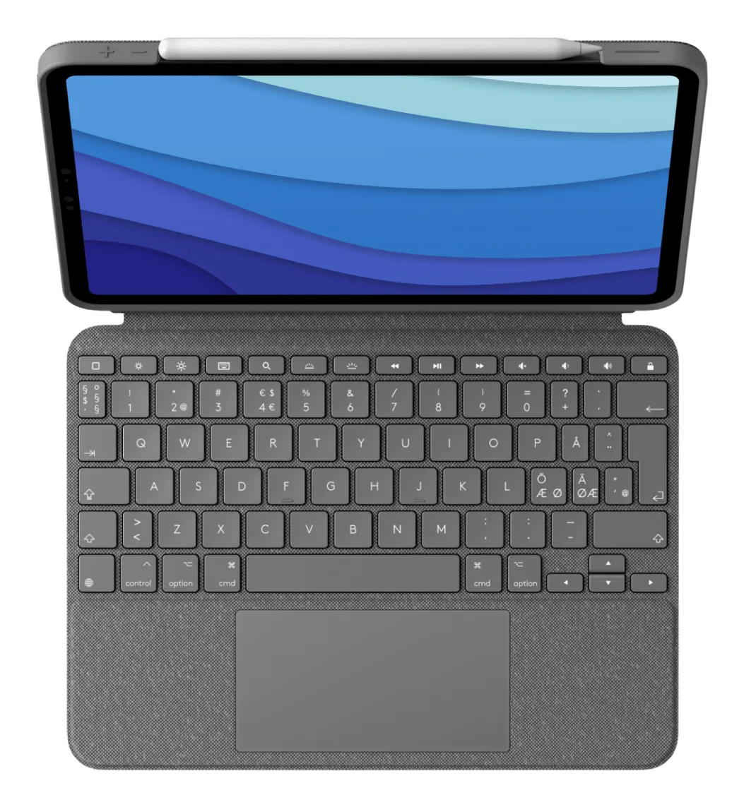 Logitech COMBO TOUCH IPAD PRO 11IN 1-3G/OXFORD GREY - PAN — klawiatura