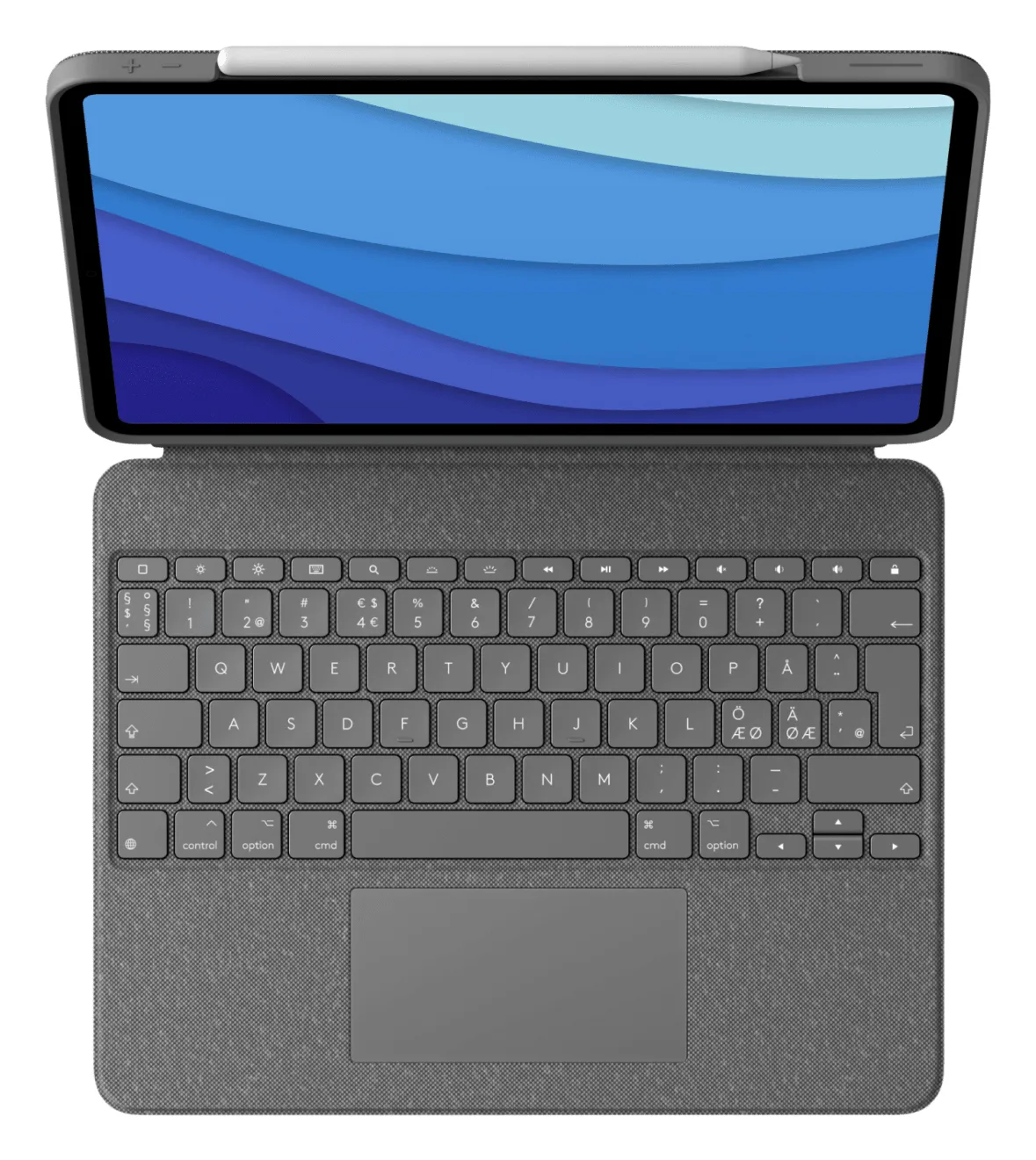 Logitech COMBO TOUCH IPAD PRO12.9IN 5.G/OXFORD GREY - PAN — klawiatura